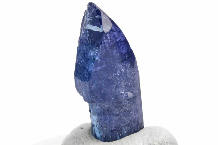 Brilliant Blue-Violet Tanzanite Crystal - Merelani Hills, Tanzania #228214